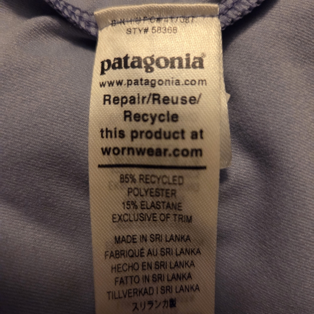 Patagonia Blue Patterned Dress - Picture 9 of 9